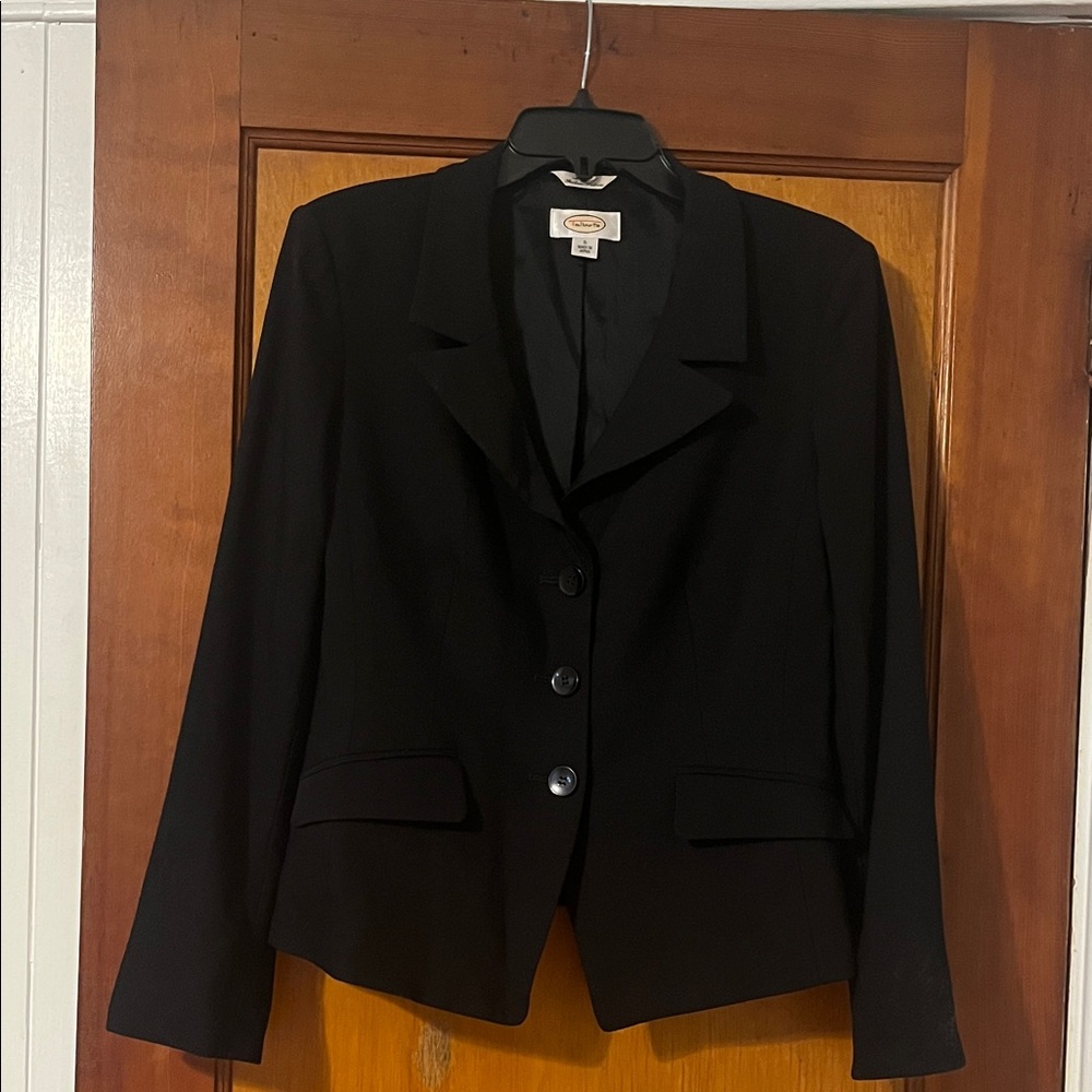 Talbots Women's Wool Black Blazer
